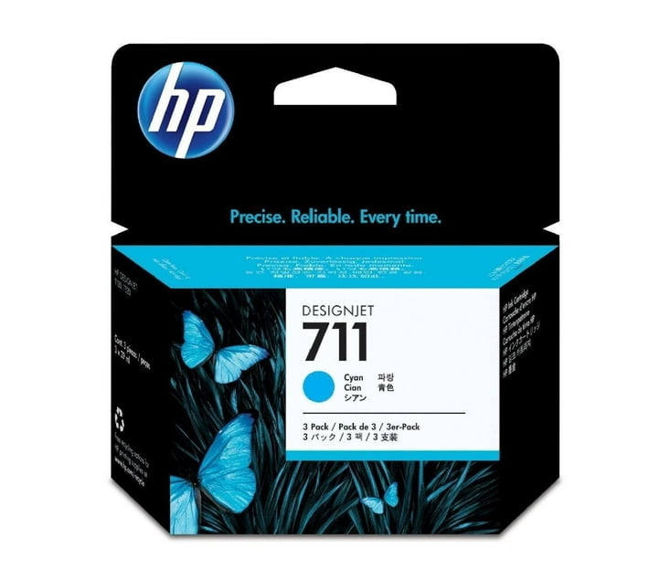 Someone’s in a Makro HP 711 29ml DesignJet Cyan Printer Ink Cartridges Original CZ134A 3pack Mood