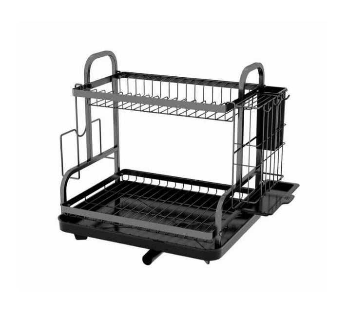 Someone’s in a Makro Multifunctional Dish Rack Rustproof 2Tier Dish