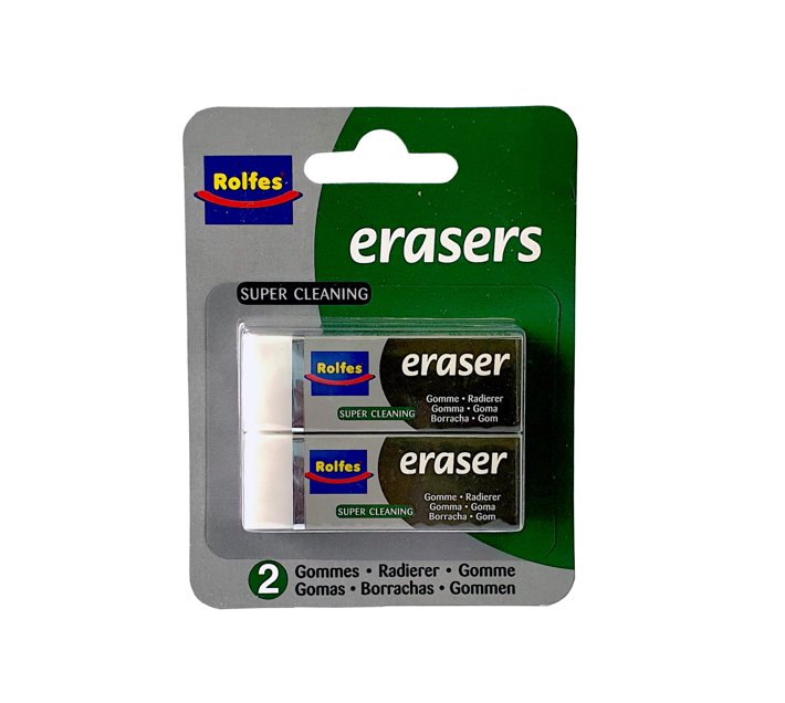 Someone’s in a Makro Rolfes® Super Cleaning Eraser Blistercard of 2
