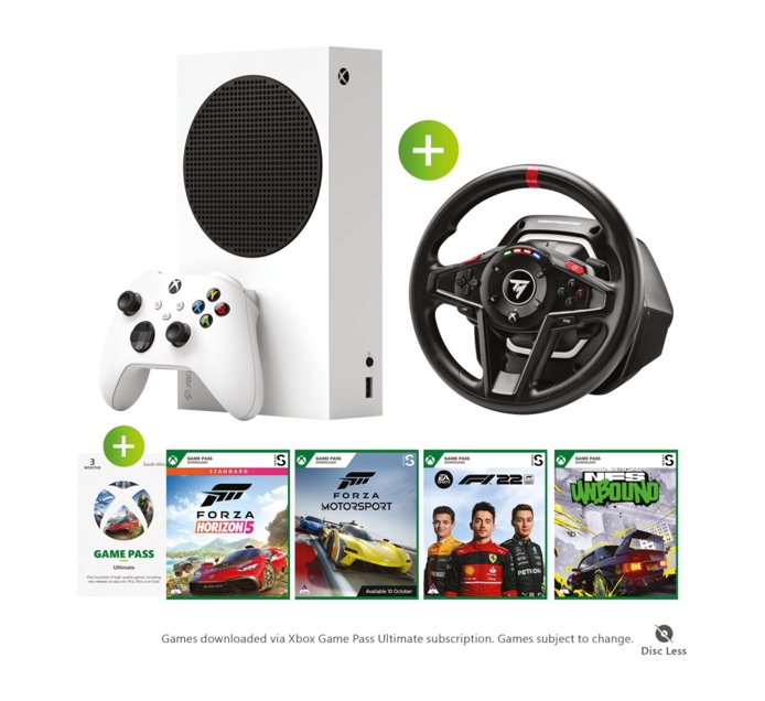 Someone’s in a Makro Xbox Series S Series S 512 +T248X Wheel Mood