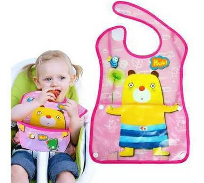 Perfect Dealz Baby Quick Wash Bibs (Blue, Pink) Makro