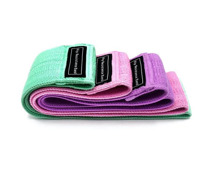Resistance Bands 3 Set Pink with Booklet Makro