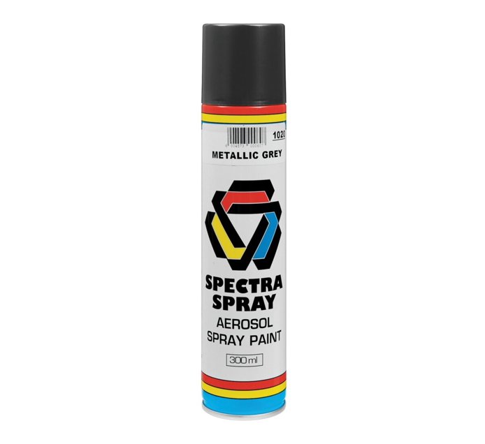 Spectra 300ML Spray Paint Metallic grey Makro