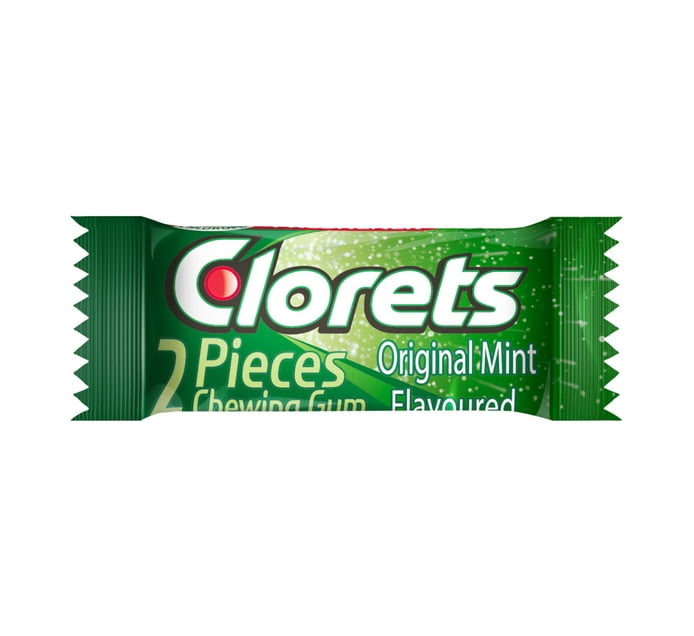 Buy Clorets Original Mint Chewing Gum 2 Pieces 162.4g in Bulk | Makro ...