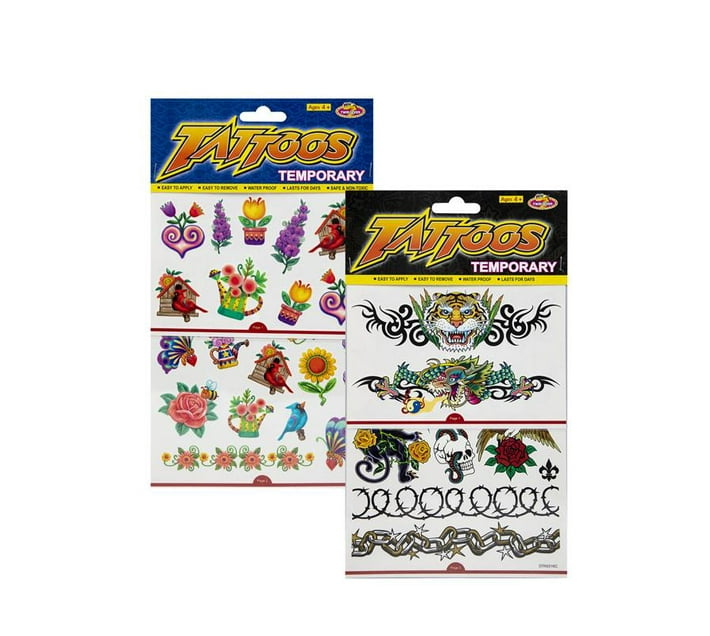 Someone’s in a Makro Sticker Tattoo Body Temporary Assorted Sheets