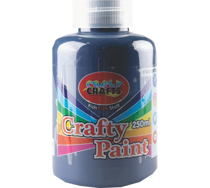 CRAZY CRAFTS Crafty Paint Midnight Blue 250ml | Makro