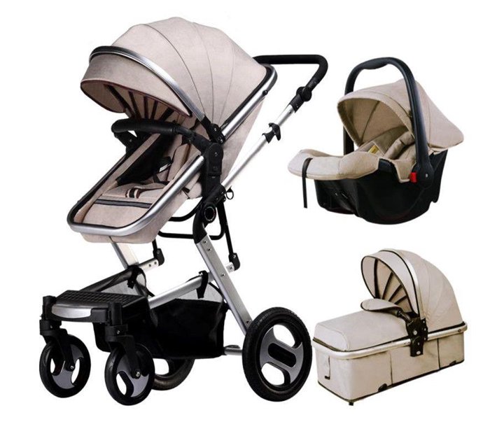 Someone’s in a Makro Family Baby Pram 3 In 1 Gold Colour Baby Stroller Travelling System Mood