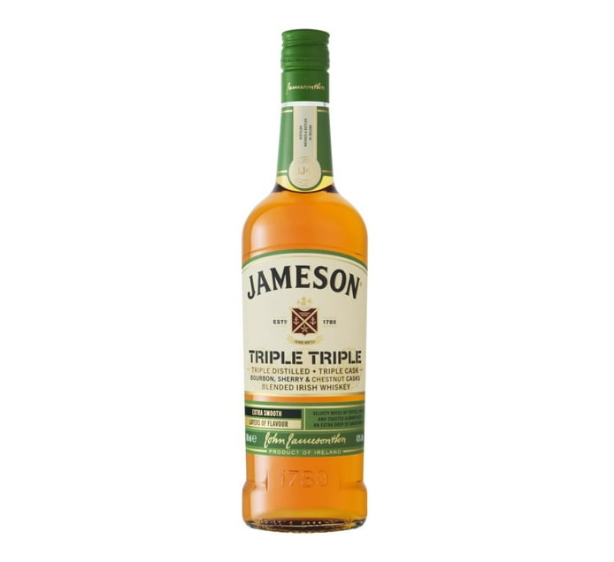 Jameson Irish Triple Triple Whiskey (750ML) | Makro