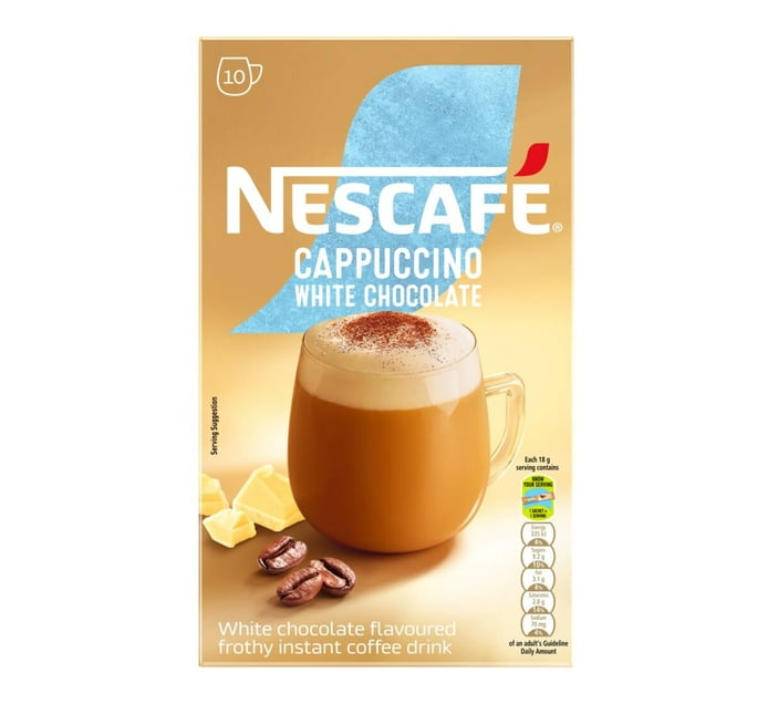Someone’s in a Makro Nescafe 10 x 18g Cappuccino Sachets Mood