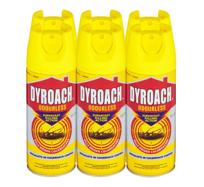 Buy Dyroach Insecticide Odourless (6 x 300ml) in Bulk | Makro Business