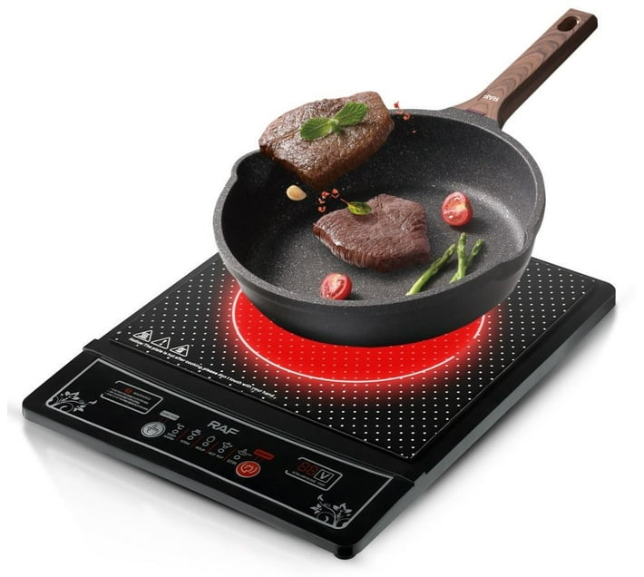 SA_TRADE raf Induction Cooktop Induction Cooktop (Black, Touch Panel
