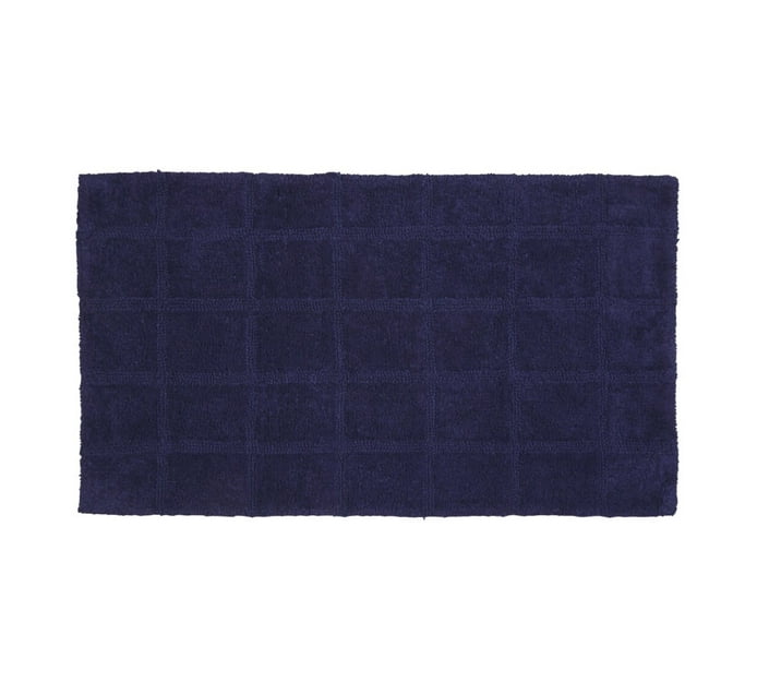 Home Living 50 x 90cm Salina Bath Mat Navy | Makro