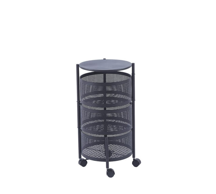 Someone’s in a Makro 3 Tier Foldable Trolley Storage Shelf Organizer