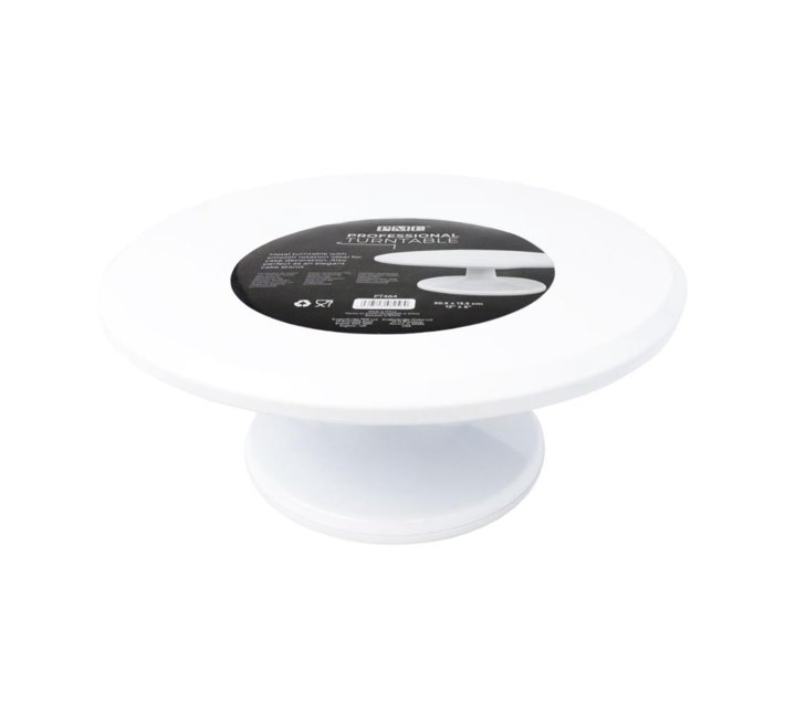 Someone’s in a Makro PME Professional Metal Turntable White Cake Stand