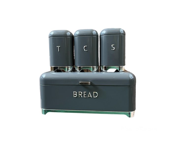 Someone’s in a Makro Continental Homeware Smeg Bread Bin with Silver