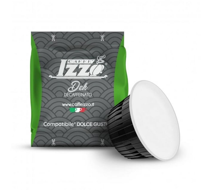 Nescafe Dolce Gusto Compatible Caffe Izzo Dek (Decaf) Capsules 50 Caps
