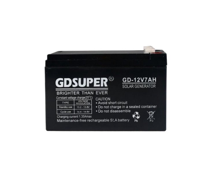 12V 7AH Battery For Gate Motors, Alarms And Cameras Makro