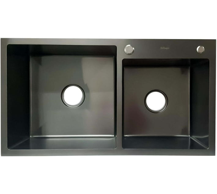 Living Concepts Under Counter Wash Basin (Black) Makro