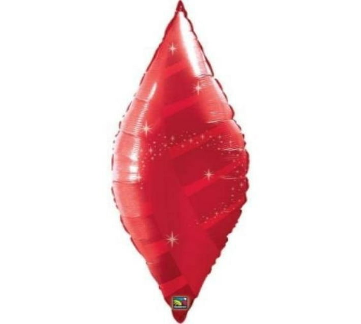 38 INCH FOIL TAPER SWIRL RUBY RED 1CTL | Makro