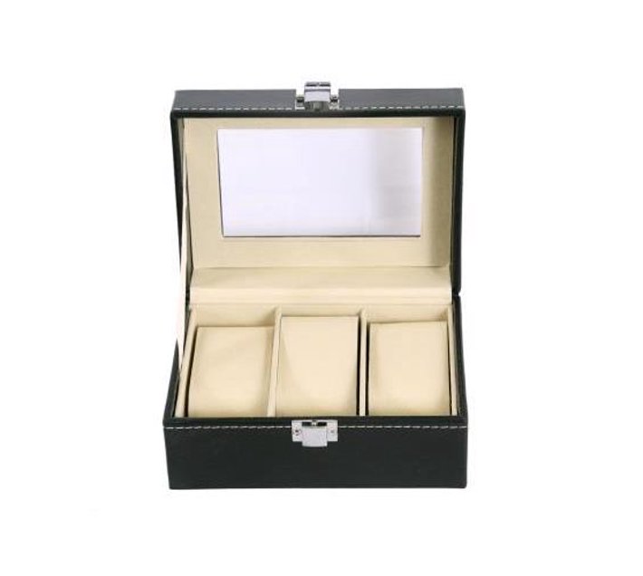 Someone’s in a Makro Hazlo PU Leather Watch Display Storage Case Box