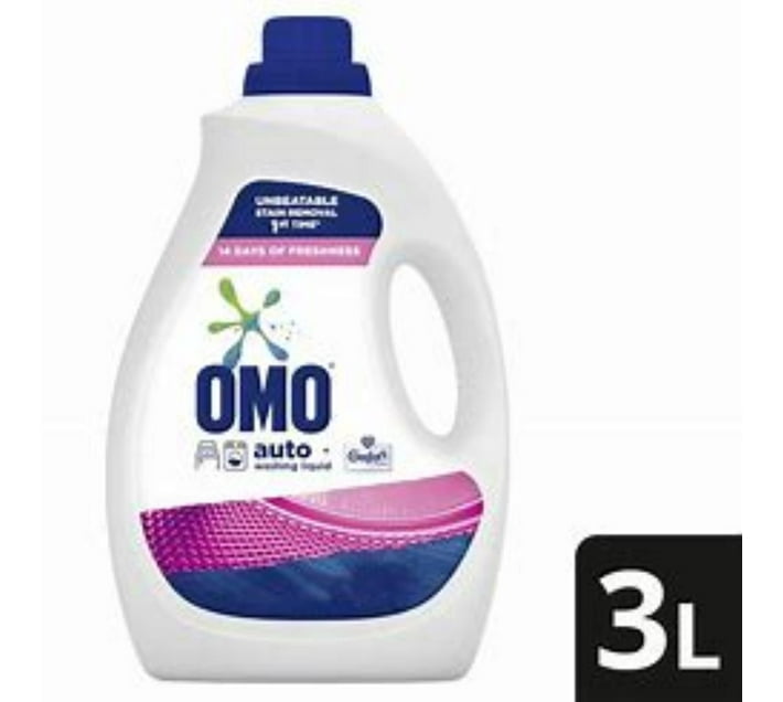 Buy Omo Stain Removal Auto with Comfort Fresh Liquid Detergent (3 L) in ...