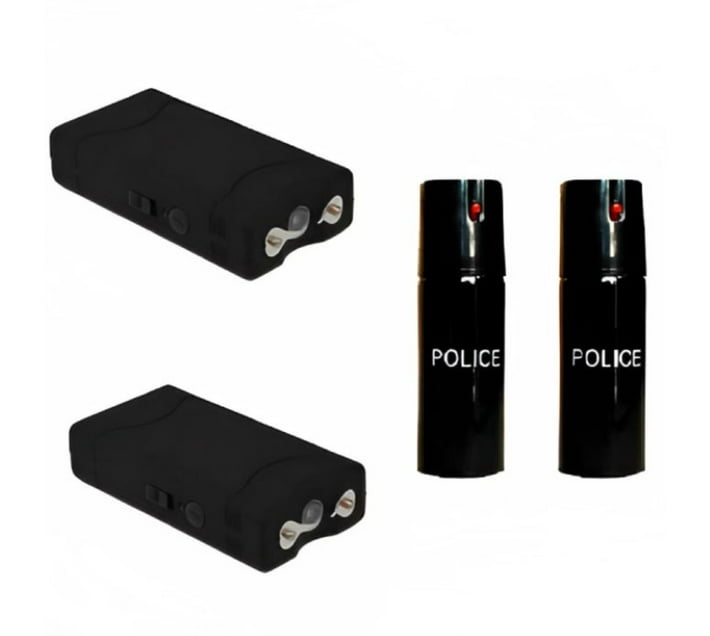Generic Stun Gun Tazer & 60ml Pepper SPray 60 ml Spray Bottle Makro