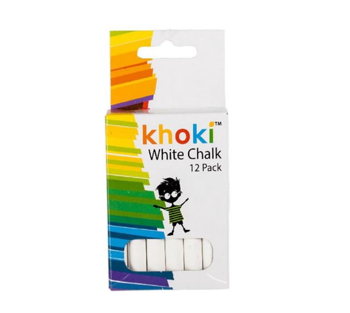 Bulk Pack 10 x Chalk White 12pce Per Pack Makro