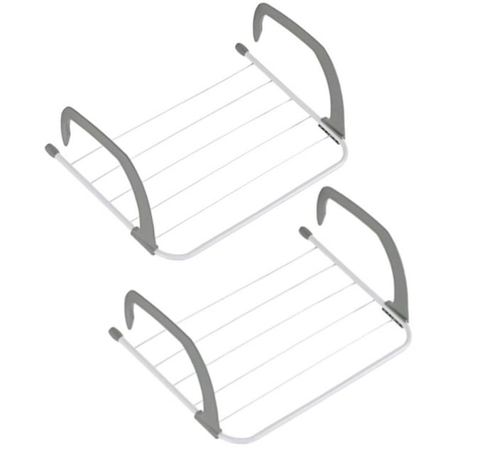 Someone’s in a Makro Home Foldable Wall Mounted Drying Rack Set Of 2