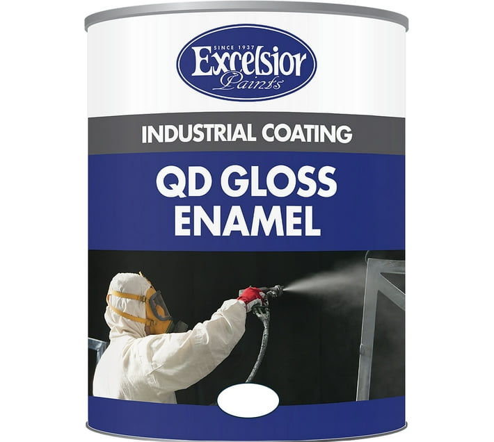 Excelsior QD Gloss Enamel White Alkyd Primer Makro
