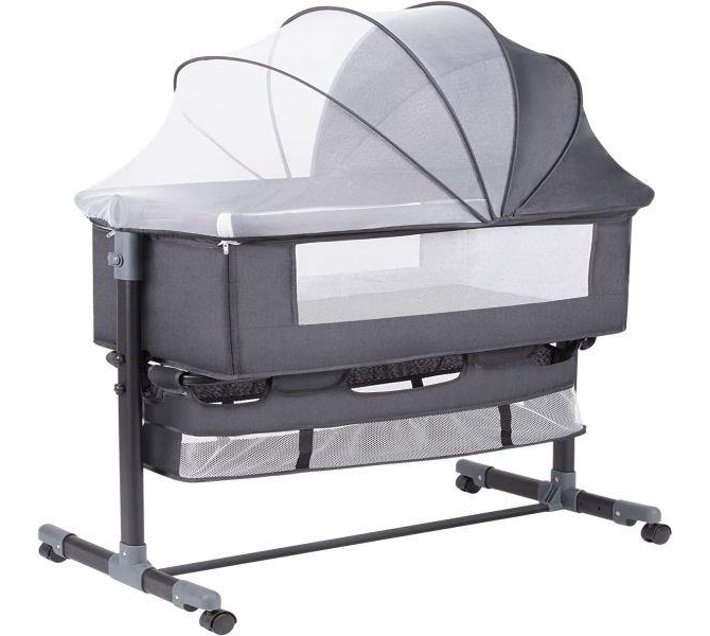 Someone’s in a Makro 3 In 1 Bedside Baby Sleeper Crib With Bed