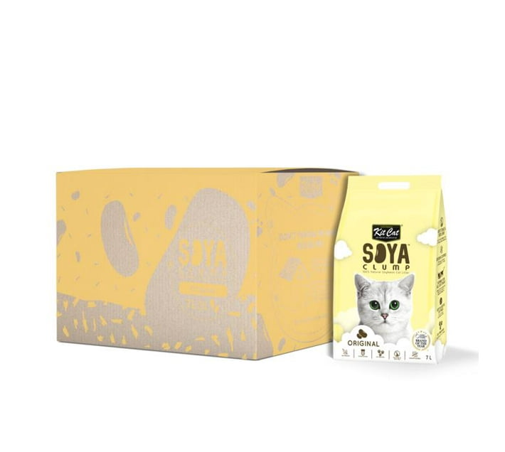 Kit Cat Soya Clump Cat Litter Bulk Deal Original Makro