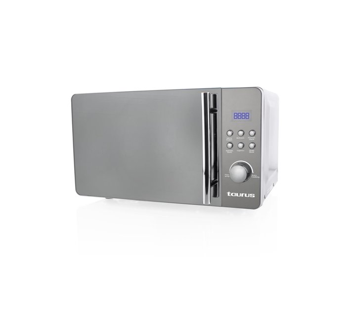 Someone’s in a Makro TAURUS MICROWAVE 5 POWER LEVELS SILVER 20L 700W