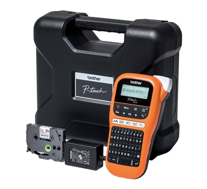 Brother PTE110VP Industrial Label Printer Makro