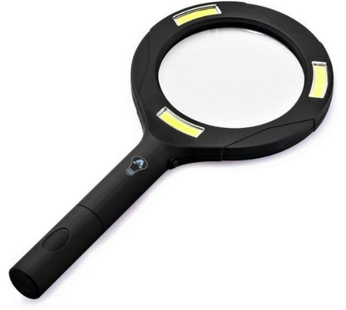 250 Lumens LED Magnifying Glass ZAR64 250 Lumens (Black) Makro