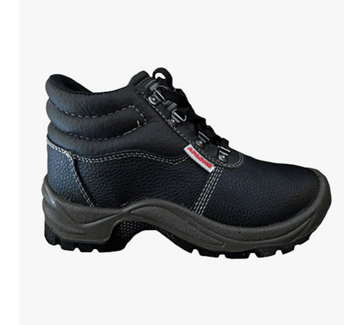 Sigma Steel Toe Leather Safety Shoe (Black, SRC, Size 10) | Makro