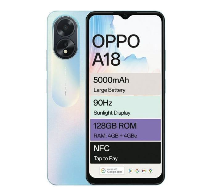 Someone’s in a Makro Oppo 128GB A18 4G DS BLUE Mood