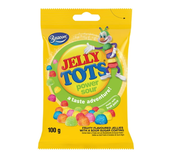 Someone’s in a Makro Beacon Jelly Tots Sour Power (1 x 100g) Mood