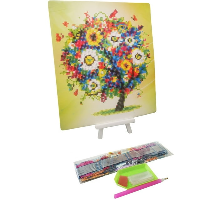 Umlozi Diamond Paintings DIY With Easel (21 x 25cm) Tree Of Life