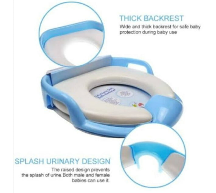 INV Potty Chair Potty Seat (White, Blue) Makro