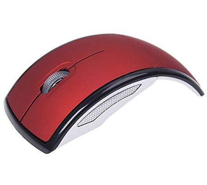 GENERIC Wireless Gaming Office Mouse Wireless (2.4GHz Wireless, Red ...