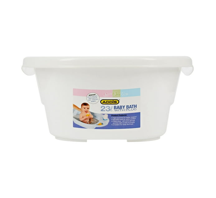 Someone’s in a Makro Addis 23 l Baby Bath with Plug Mood