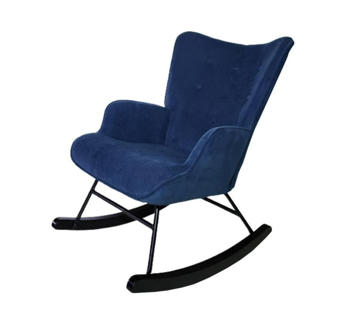 Alysah Rocking Chair Navy Blue | Makro