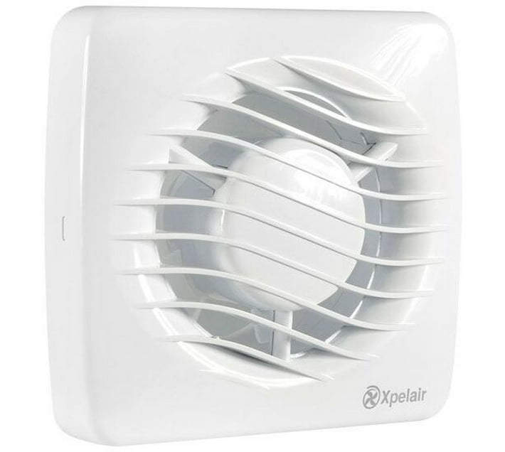 Xpelair DX100 Kitchen/Bathroom Extractor Fan (Silent) 100 mm Exhaust