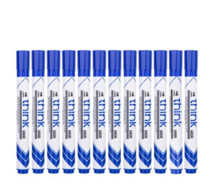 Someone’s in a Makro Think 2mm Acrylic Tip Blue Whiteboard Marker - Set ...