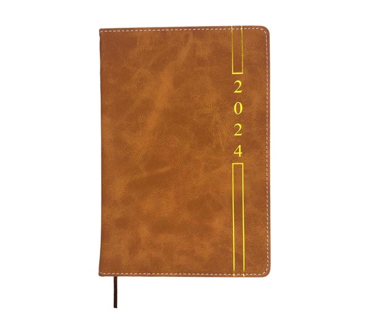 2024 Strip Diary & Planner A5 (Brown) Makro