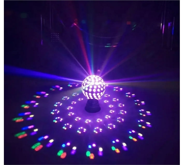 Generic Rotating Magic Ball LED Party Lights Laser Light () Makro