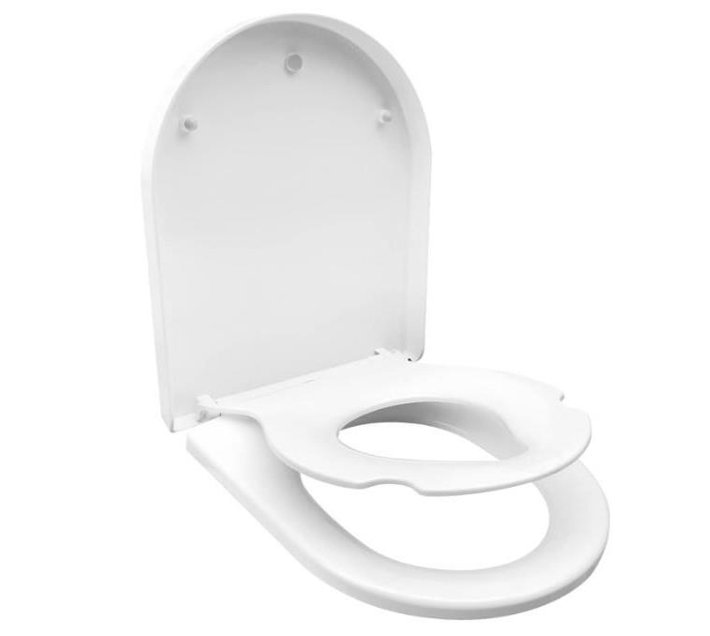 Someone’s in a Makro Family Toilet Seat Slow Close 2 in 1 Seat Mood