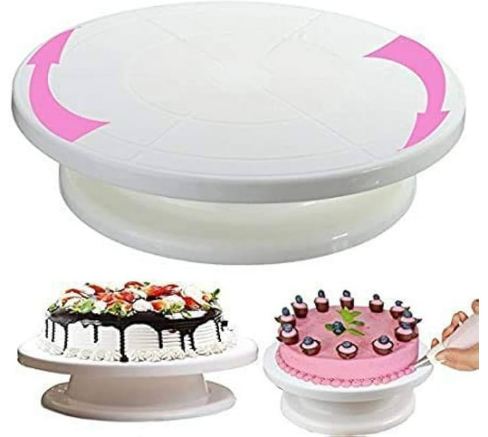 Maruti Groups Revolving Cake Turntable for Cake Decorating Plastic
