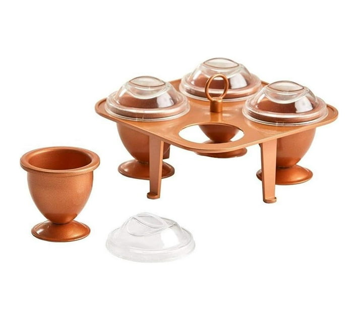 Someone’s in a Makro Egg Shape Copper EggsXLNon Stick Copper Chef Egg