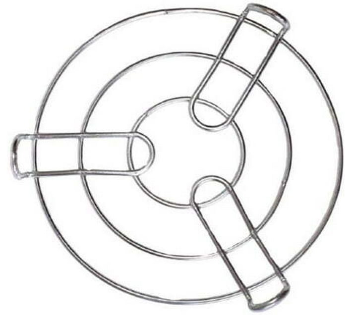 Go Essentials 20cm Stainless steel pot stand Steel Ladle Kitchen Tool